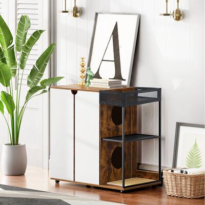 Show full view: Yafylly Cat Litter Box Enclosure slide 9 of 10