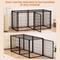 Show in main carousel: Yafylly Metal Dog Crate, Black, 63 Inch slide 5 of 9