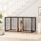 Show in main carousel: Yafylly Metal Dog Crate, Black, 63 Inch slide 3 of 9