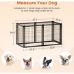 Show in main carousel: Zeus & Ruta Dog Crate, Black, 47.2 inch slide 7 of 7