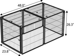 Cesicia Indoor Furniture Style Dog Crate slide 2 of 8