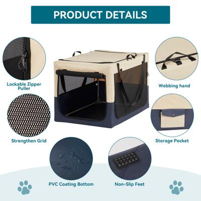 Show full view: Yafylly Soft-Sided Dog & Cat Crate slide 4 of 6