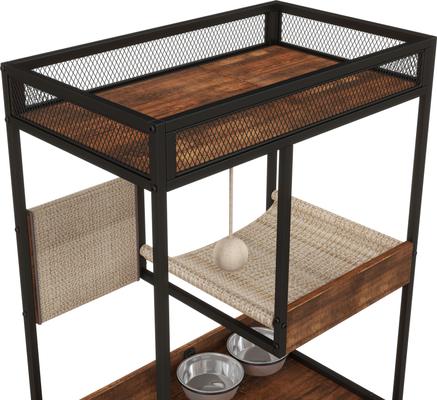 Show full view: Yafylly Cat Tree & Litter Box Enclosure slide 5 of 9