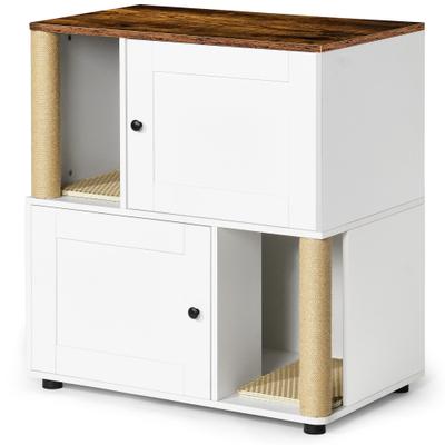 Show full view: Yafylly Double Cat Litter Box Enclosure slide 9 of 9