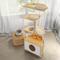 Show in main carousel: Yafylly 58-in Cat Tree & Condo with Feeding Station slide 2 of 7