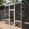 Show in main carousel: Yafylly 62.6-in Wooden Catio Outdoor Cat Pen, Grey slide 4 of 7