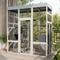 Show in main carousel: Yafylly 62.6-in Wooden Catio Outdoor Cat Pen, Grey slide 2 of 7