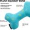 Show in main carousel: Playology Peanut Butter Scented Squeaky Bone Plush Dog Toy, Medium slide 2 of 7
