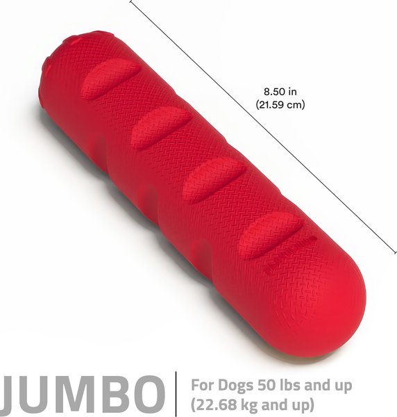Playology Beef Scented Squeaky Bumper Dog Toy