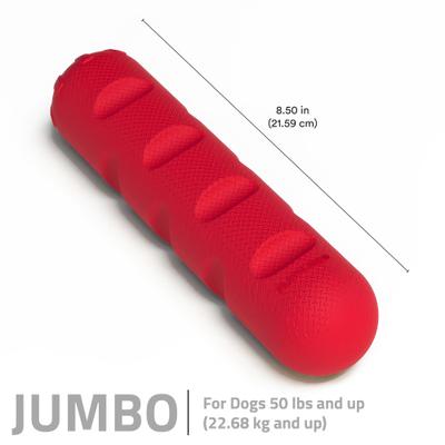 Show full view: Playology Beef Scented Squeaky Bumper Dog Toy, Jumbo slide 6 of 9