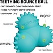 Show in main carousel: Playology Peanut Butter Scented Young & Active Teething Bounce Ball Dog Toy, Medium slide 3 of 10