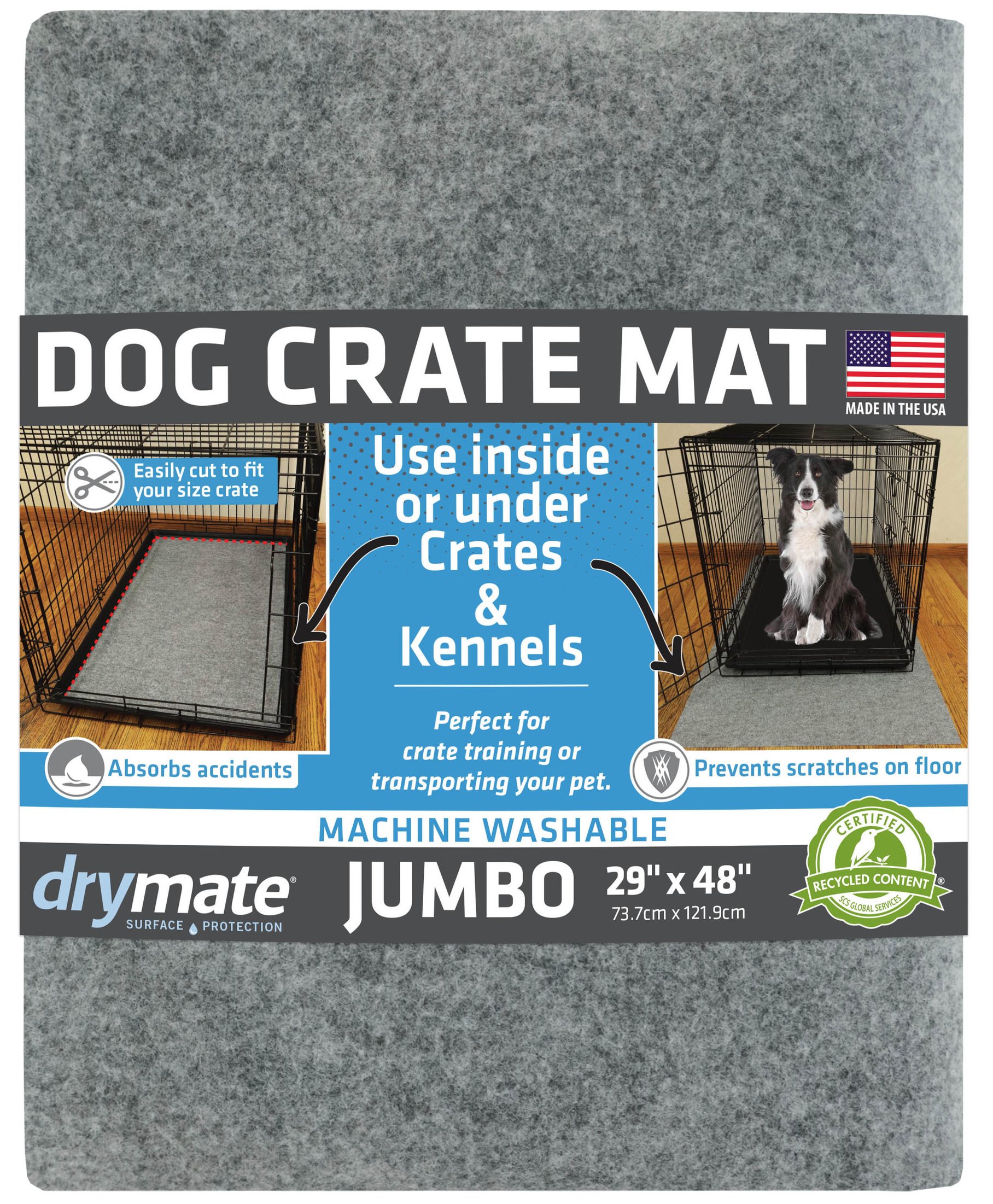 Dog Crate Mat Protective Liner Training Pee Pad