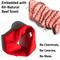 Show in main carousel: Playology Beef Scented Crinkle Ring Plush Dog Toy, Jumbo slide 4 of 7