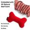 Show in main carousel: Playology Beef Scented Squeaky Bone Plush Dog Toy, Medium slide 5 of 8
