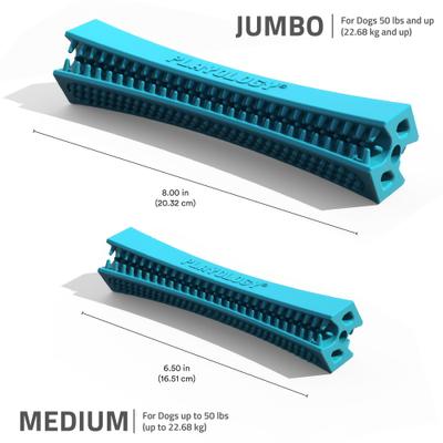 Show full view: Playology Peanut Butter Scented Dental Chew Stick Dog Toy, Jumbo slide 7 of 9