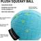 Show in main carousel: Playology Peanut Butter Scented Squeaky Ball Plush Dog Toy, Medium slide 2 of 7