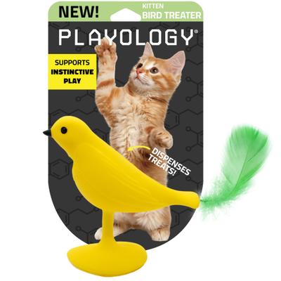 Show full view: Playology Suction Cup Bird Treater Cat Treat Dispenser Toy slide 1 of 7