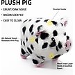 Show in main carousel: Playology Bacon Scented Pig Plush Oinking Dog Toy slide 2 of 8