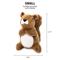 Show in main carousel: Playology Peanut Butter Scented Squirrel Plush Squeaky Dog Toy slide 6 of 9
