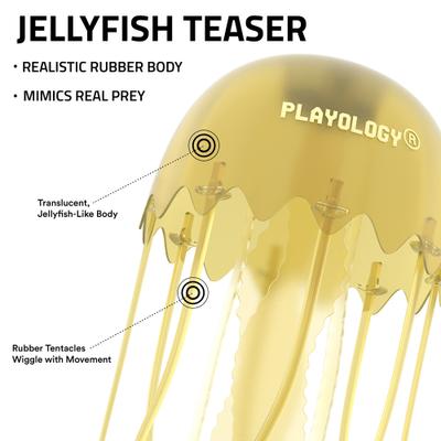 Show full view: Playology Jellyfish Teaser Cat Toy slide 2 of 7