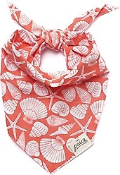 The Paws Flores Dog Bandana, Pink, Medium