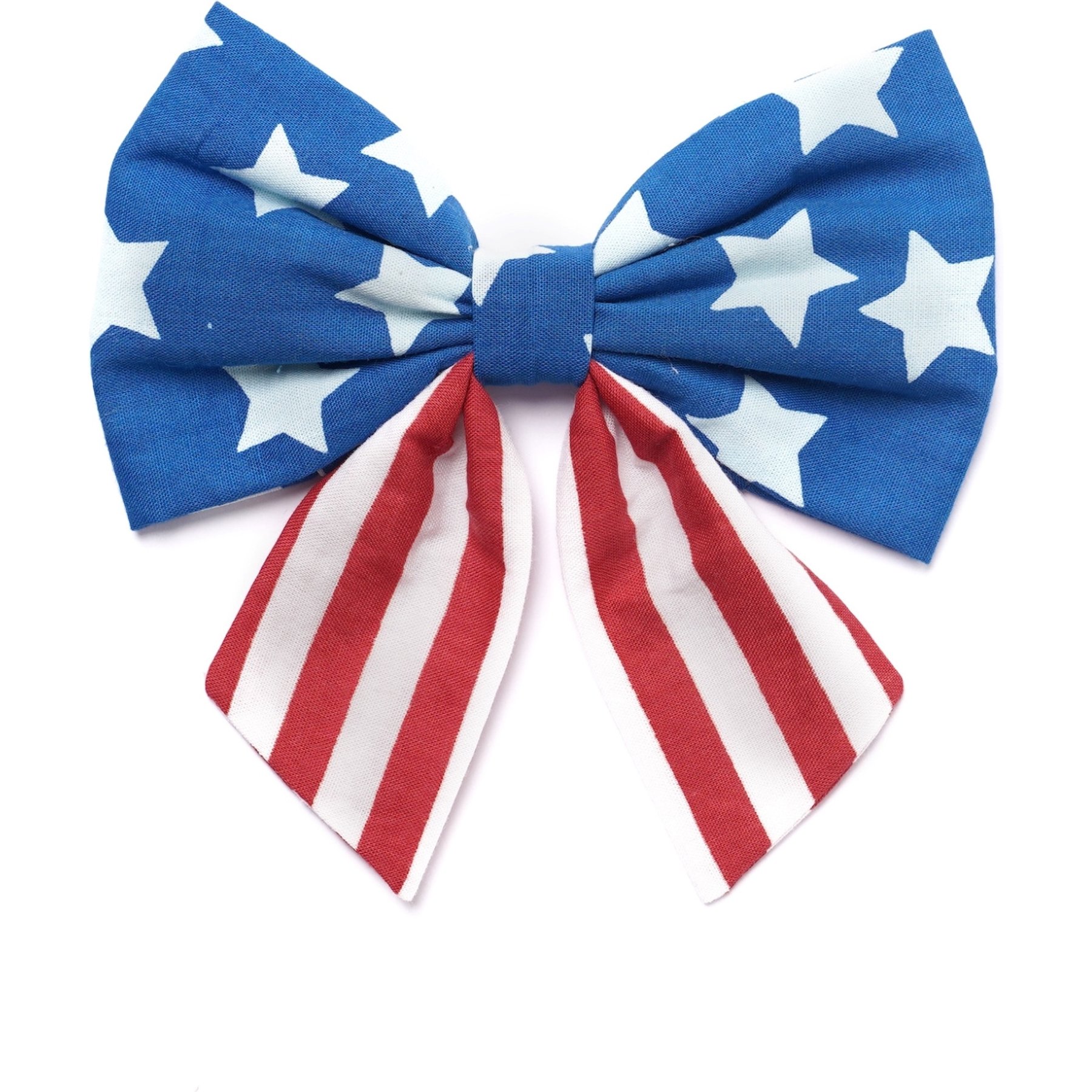 The Paws Patriotic Sailor Bow, Blue, One Size