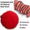Show in main carousel: Playology Beef Scented Crinkle Disc Plush Dog Toy, Jumbo slide 4 of 7