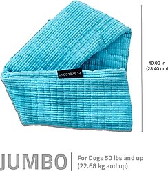 Playology Peanut Butter Scented Crinkle Ring Plush Dog Toy, Jumbo slide 2 of 6