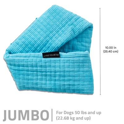 Show full view: Playology Peanut Butter Scented Crinkle Ring Plush Dog Toy, Jumbo slide 5 of 7