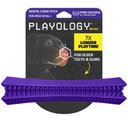 Playology Pork Sausage Scented Dental Chew Stick Dog Toy, Jumbo