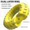 Show in main carousel: Playology Chicken Scented Dual Layer Ring Dog Toy, Jumbo slide 3 of 9