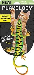 Playology Windup Lizard Cat Toy