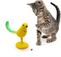Playology Suction Cup Bird Treater Cat Treat Dispenser Toy slide 2 of 6