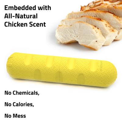 Show full view: Playology Scented Squeaky Bumper Dog Toy, Jumbo, Chicken Scented slide 5 of 9