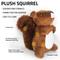 Show in main carousel: Playology Peanut Butter Scented Squirrel Plush Squeaky Dog Toy slide 3 of 9