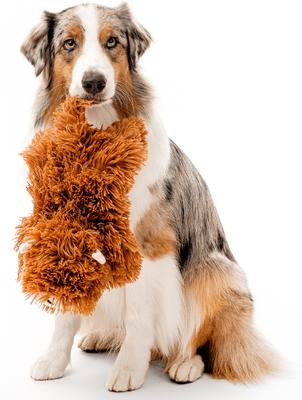 Show full view: Playology Beef Scented Highland Cow Plush Squeaky Dog Toy slide 4 of 9