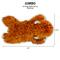 Show in main carousel: Playology Beef Scented Highland Cow Plush Squeaky Dog Toy slide 6 of 9
