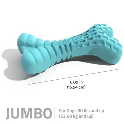 Show full view: Playology Peanut Butter Scented Dental Bone Dog Toy, Jumbo slide 5 of 7