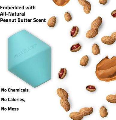 Show full view: Playology Peanut Butter Scented Squeaky Chew Cone Dog Toy, Jumbo slide 4 of 6