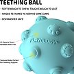 Show in main carousel: Playology Peanut Butter Scented Young & Active Teething Ball Dog Toy, Medium slide 3 of 8