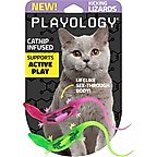 Playology Lizards with Bugs Cat Toy with Catnip, 2 count
