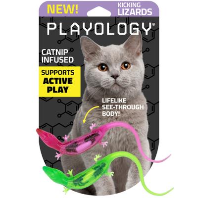 Show full view: Playology Lizards with Bugs Cat Toy with Catnip, 2 count slide 1 of 8