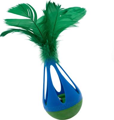 Show full view: Playology Wobbler Feather & Bell Cat Toy slide 4 of 8