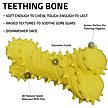 Show in main carousel: Playology Chicken Scented Young & Active Teething Bone Dog Toy, Jumbo slide 3 of 10