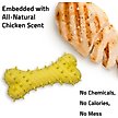 Show in main carousel: Playology Chicken Scented Young & Active Teething Bone Dog Toy, Jumbo slide 5 of 10