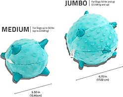 Playology Peanut Butter Scented Young & Active Sensory Ball Dog Toy, Small slide 2 of 7