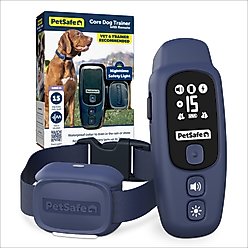 PetSafe Core Dog Remote Trainer, Dark Navy, 10 to 22-in neck, 3/4-in wide