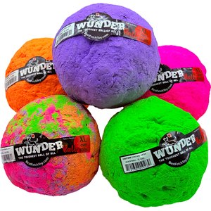 WACKYwalk'r WUNDERBALL Fetch Dog Toy, Color Varies, X-Large