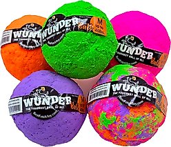 WACKYwalk'r WUNDERBALL Fetch Dog Toy, Color Varies, Medium