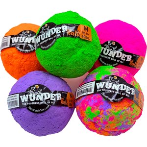 WACKYwalk'r WUNDERBALL Fetch Dog Toy, Color Varies, Medium